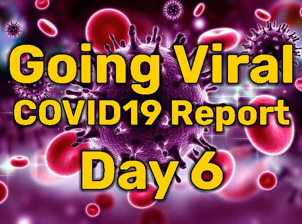 Going Viral – COVID19 Report – Day 6