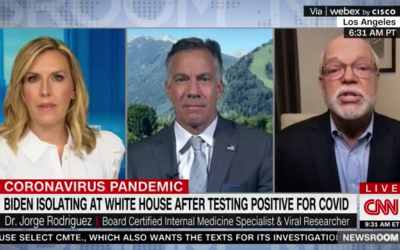 CNN – Dr. Jorge Rodriguez discusses President Biden’s positive coronavirus diagnosis.